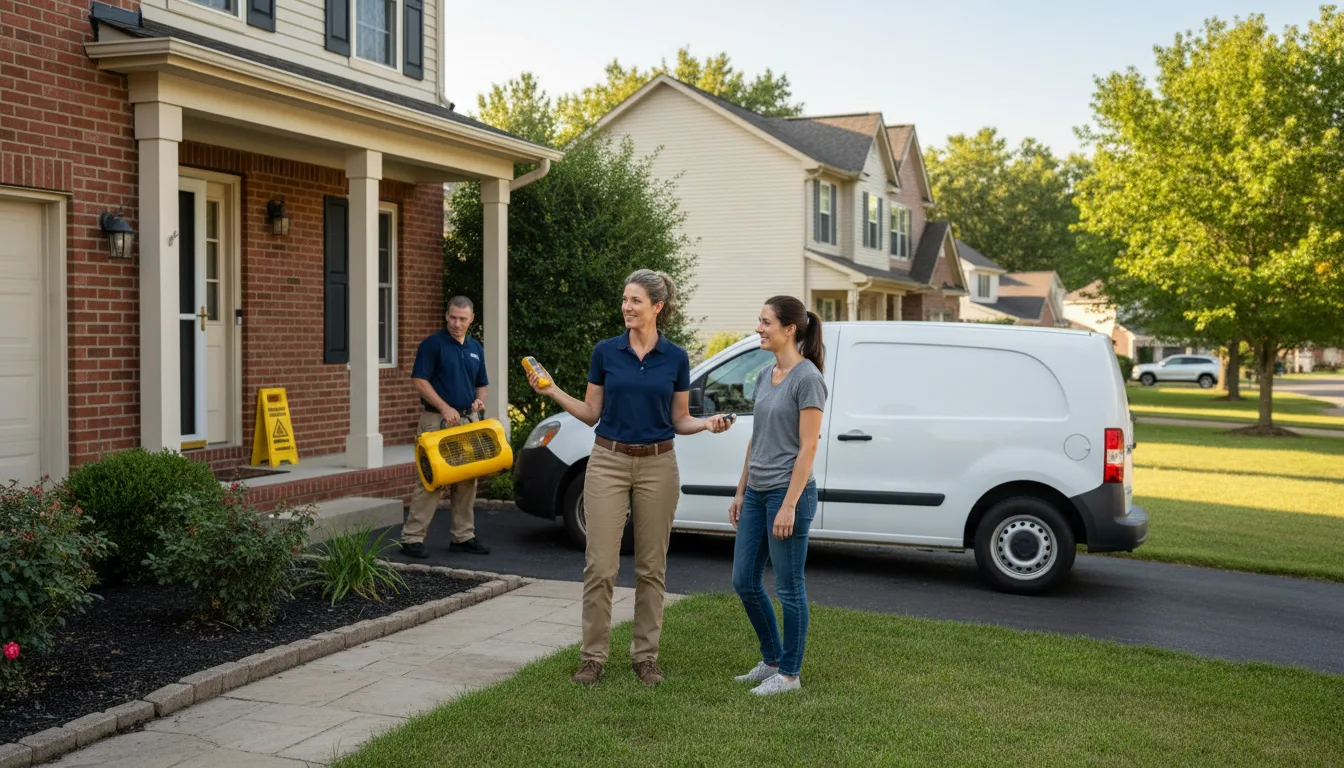 Water restoration image for Fire And Smoke Damage Restoration in Rockville, MD